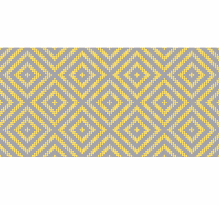 Rolgordijn slaapkamer pantone rhombesus - TenStickers