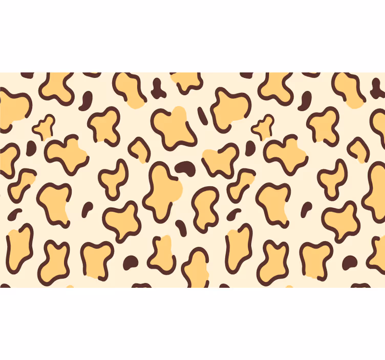 Rolgordijn slaapkamer giraffe vlekken - TenStickers
