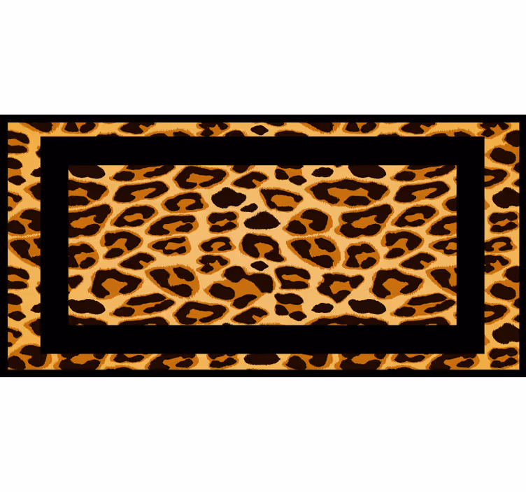 Rolgordijn slaapkamer klassieke oranje tijger - TenStickers