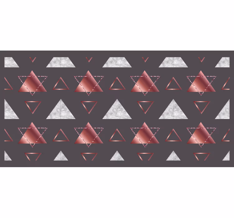 Rolgordijn slaapkamer modern textuur geometrisch patroon - TenStickers