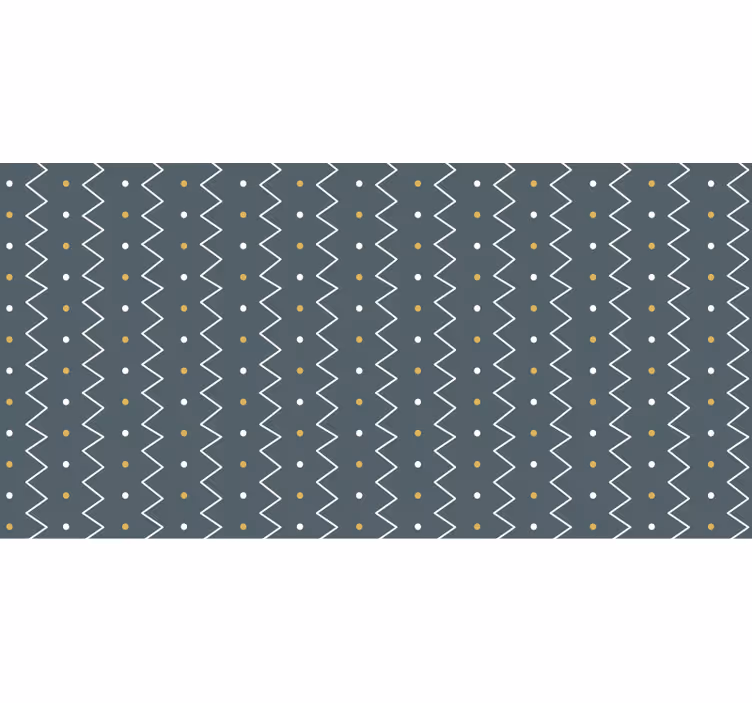Rolgordijn slaapkamer scandinavisch geometrisch patroon - TenStickers