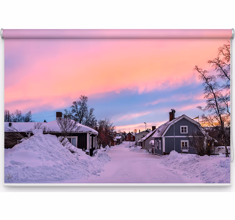 Rolgordijn slaapkamer kiruna - TenStickers