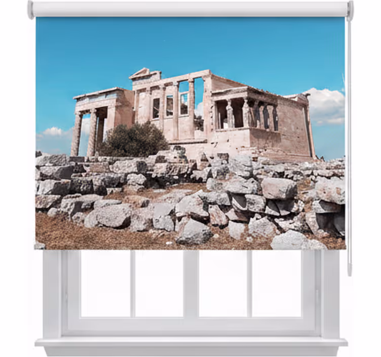 Rolgordijn slaapkamer prachtig ontwerp acropolis griekenland - TenStickers