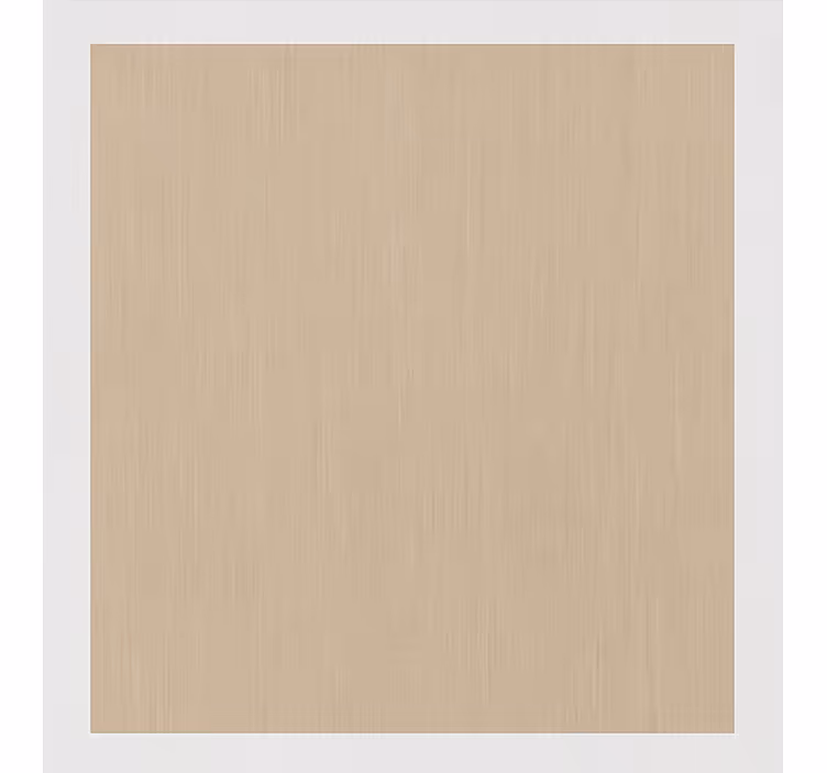 Rolgordijn woonkamer beige met witte rand - TenStickers