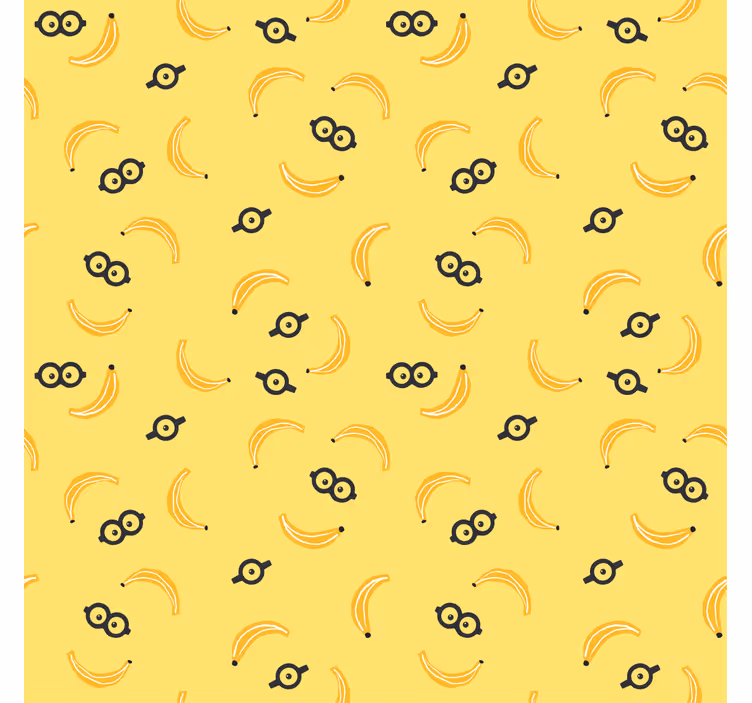 Kinderkamer rolgordijn patroon minions - TenStickers