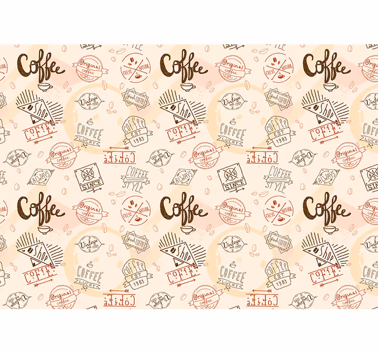 Keuken rolgordijn poster voor de keuken koffie - TenStickers