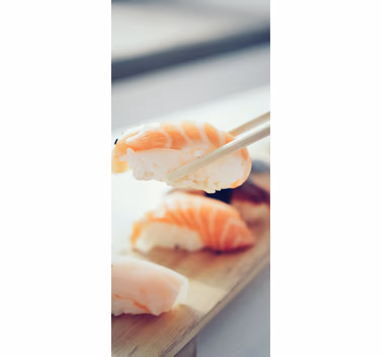 Keuken rolgordijn sushi keuken - TenStickers