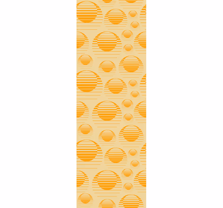 Keuken rolgordijn retro sun draw fridge - TenStickers