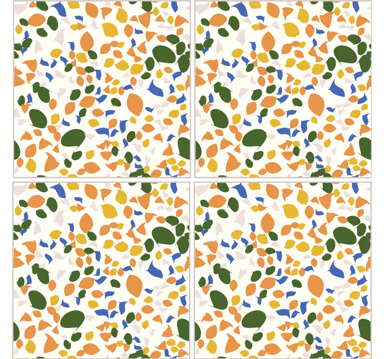 Keuken rolgordijn piastrelle terrazo - TenStickers