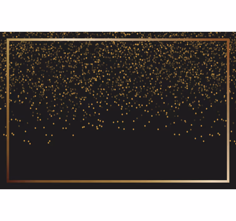 Rolgordijn zwart elegant twee kleuren - TenStickers