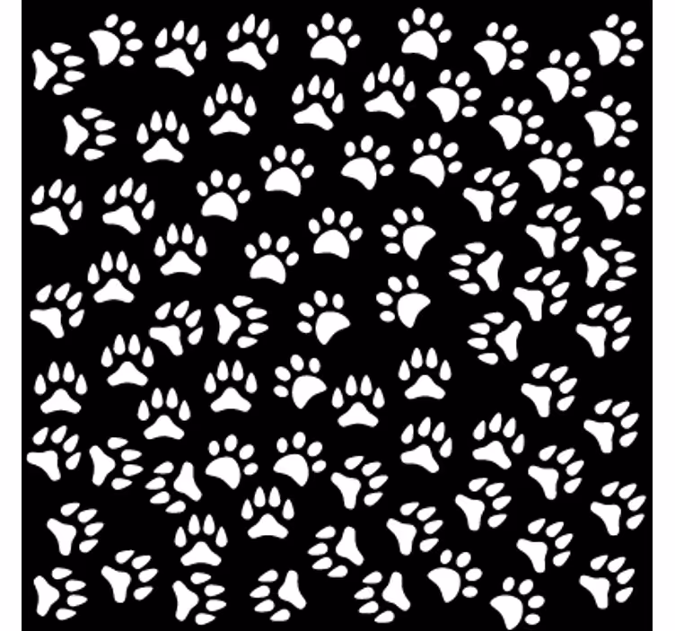 Rolgordijn tienerkamer dierenafdrukken vinyl - TenStickers