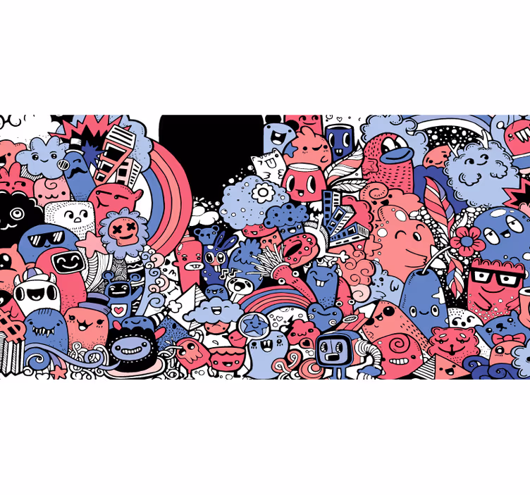 Gamer rolgordijn fantasia - TenStickers