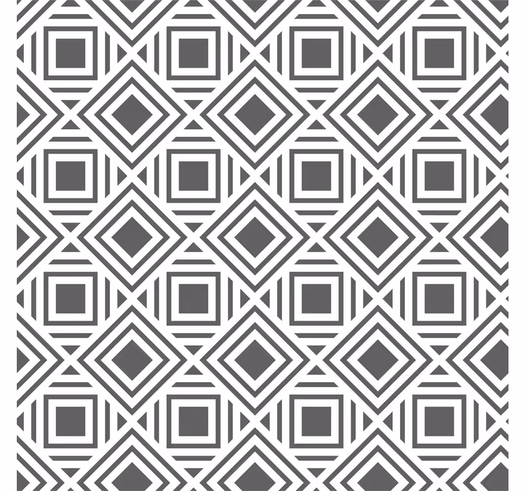 Rolgordijn grijs gestreept nordisch design - TenStickers