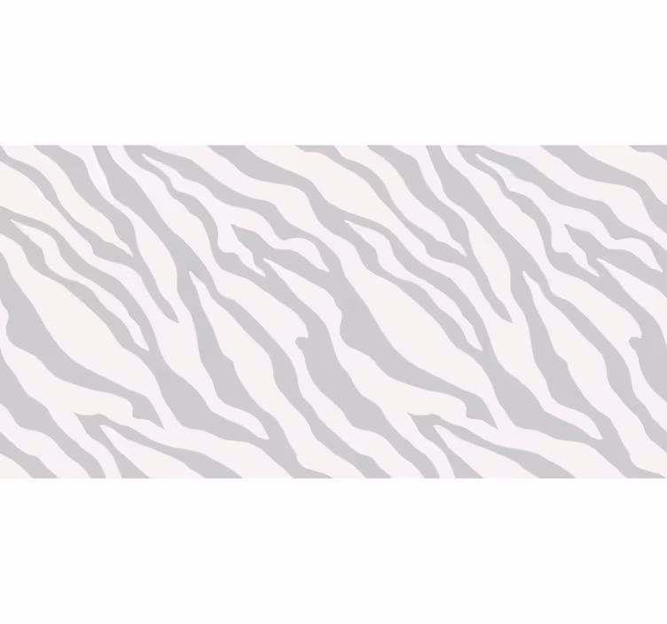Rolgordijn grijs lichtgrijs zebrapatroon - TenStickers