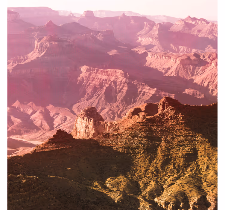 Kantoor rolgordijn grand canyon esthetische kleuren - TenStickers