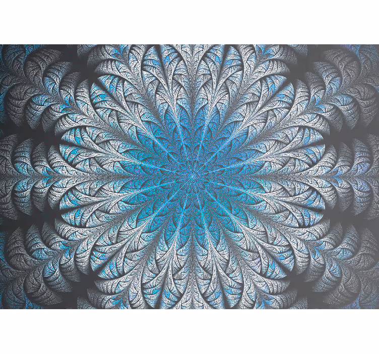 Zen rolgordijn misty mandala - TenStickers
