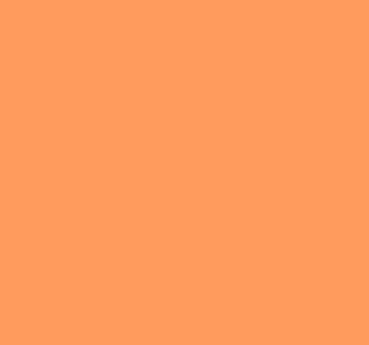 Oranje rolgordijn apricot crush - TenStickers