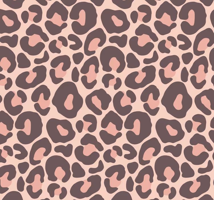 Rolgordijn tienerkamer roze luipaard print - TenStickers