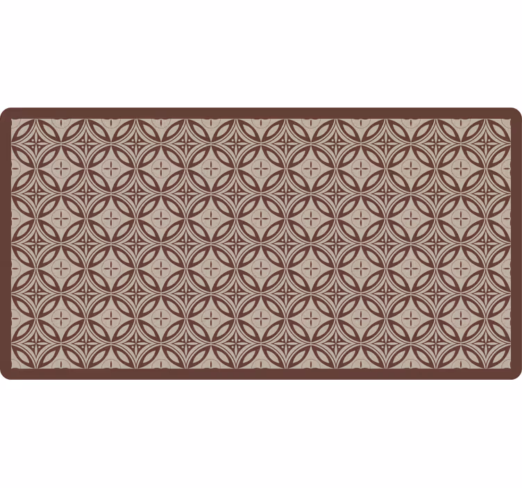 Badkamer rolgordijn vintage stijl cementpatroon - TenStickers