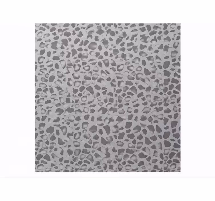 Rolgordijn hoofd slaapkamer 130x150 panterprint - TenStickers