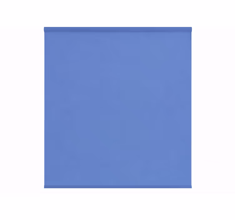 Blauw rolgordijn middernacht helder - TenStickers