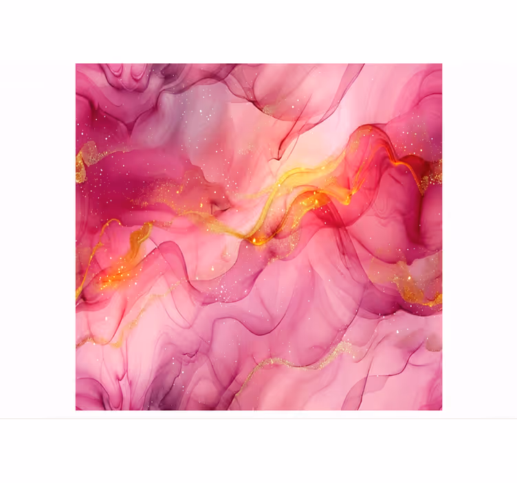 Rolgordijn roze pure abstracte marmerdesigns - TenStickers