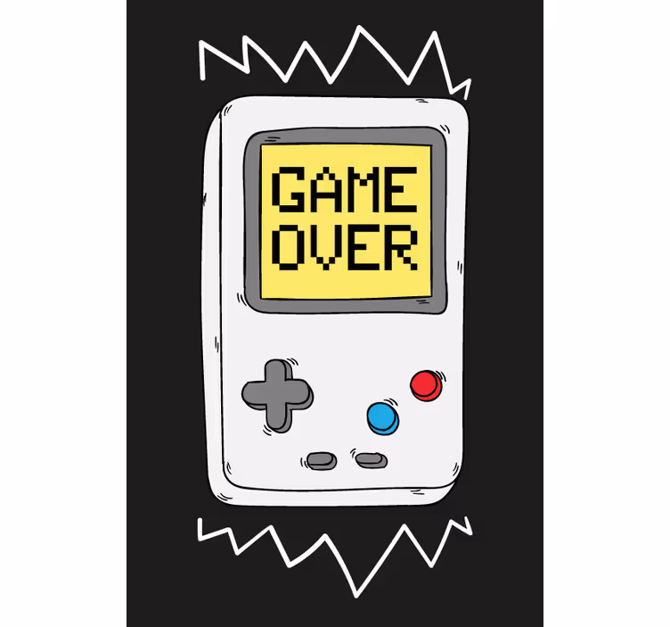 Nerd rolgordijnen Retro console - TenStickers