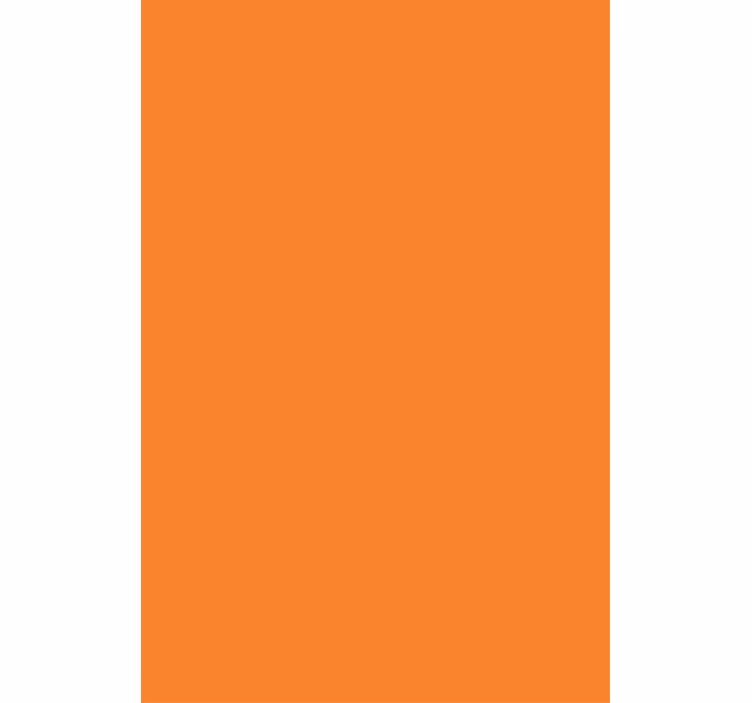 Warme oranje tint patronen rolgordijn - TenStickers