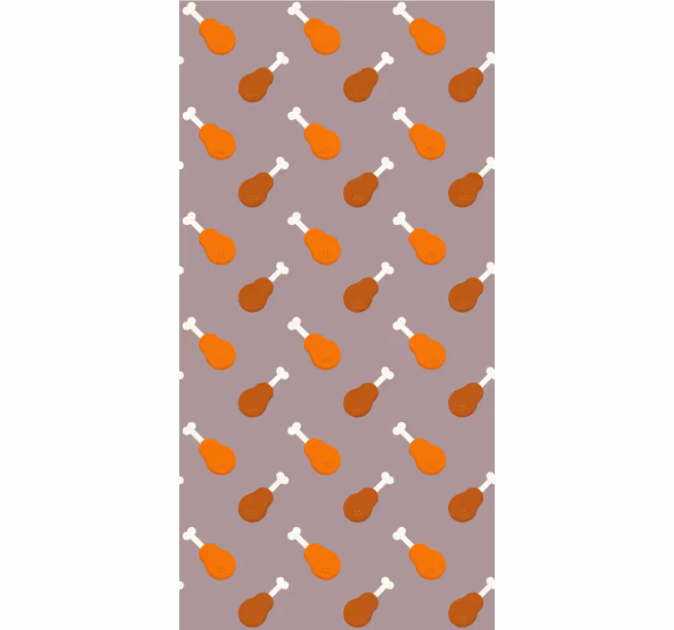 Patroon van kippendijen origineel rolgordijn - TenStickers