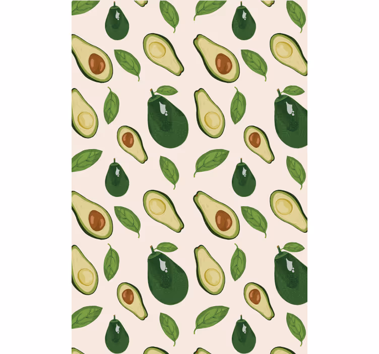 Fruit keuken rolgordijn Avocado's verrukking - TenStickers