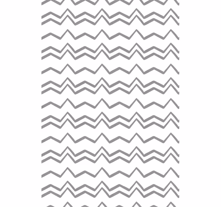 Chevron strepen patroon patronen rolgordijn - TenStickers