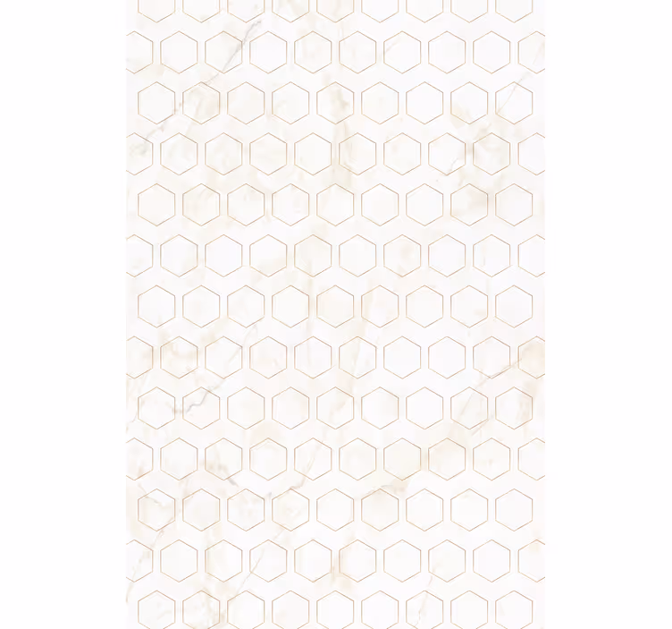 Geometrisch hexagonaal patroon patronen rolgordijn - TenStickers