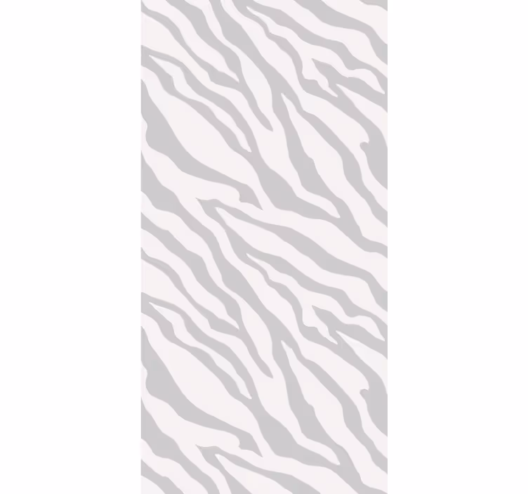 Zebrastreep stijl rolgordijn bomen - TenStickers