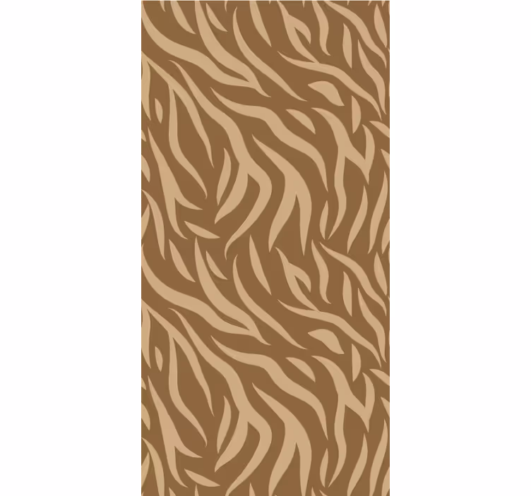 Natuurlijke golfpatronen patronen rolgordijn - TenStickers