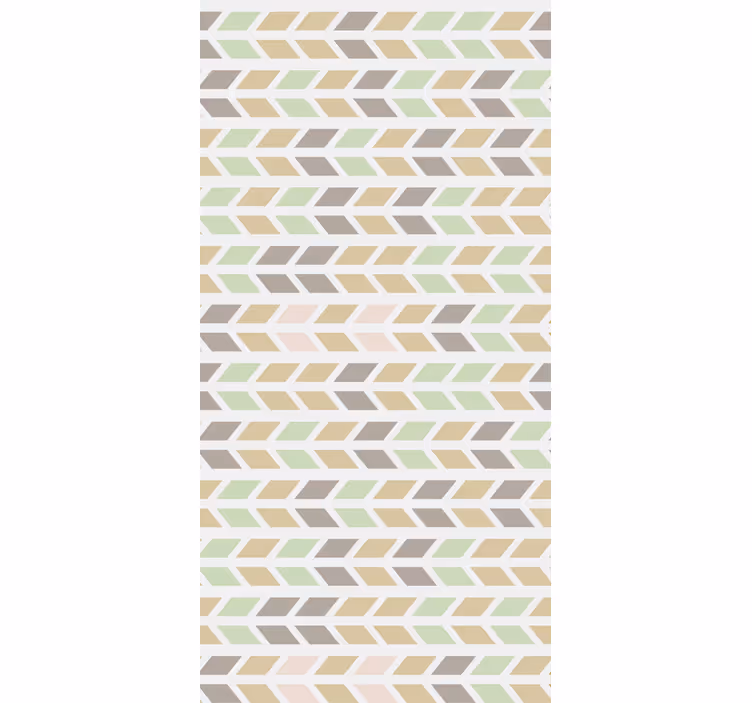 Chevron pijlpatronen modern rolgordijn - TenStickers
