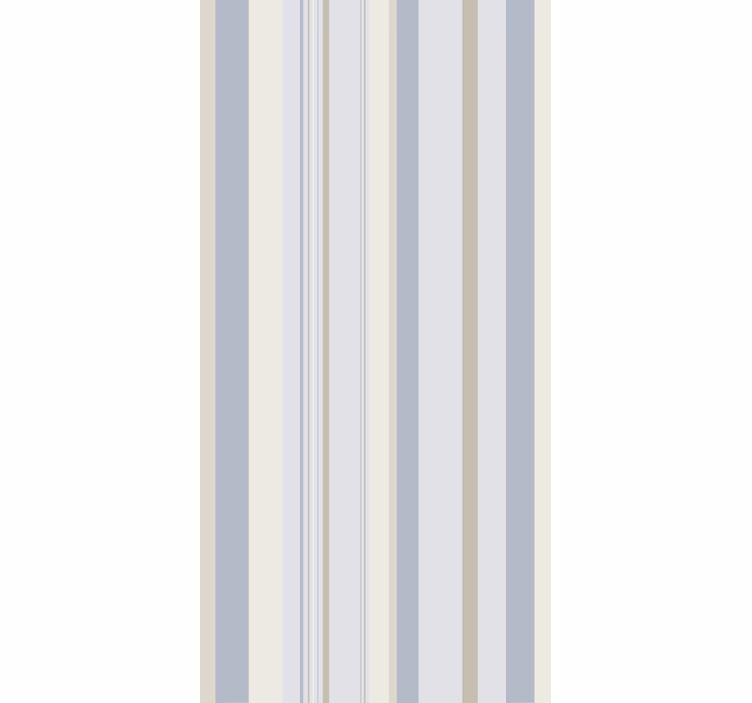 Moderne verticale strepen elegant rolgordijn - TenStickers