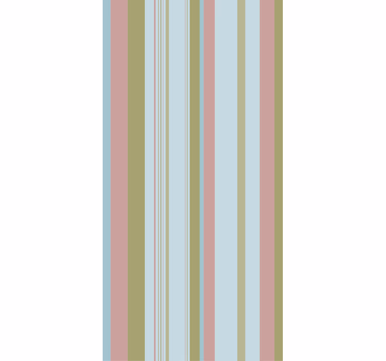 Abstract gestreept patroon modern rolgordijn - TenStickers