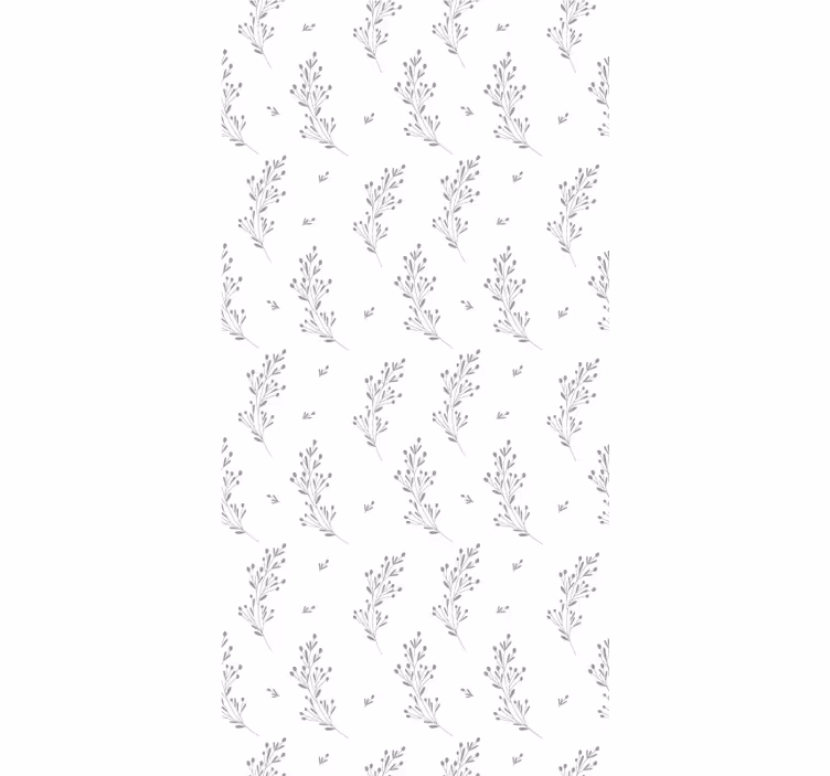 Subtiel bloesemmotief rolgordijn bloemen - TenStickers