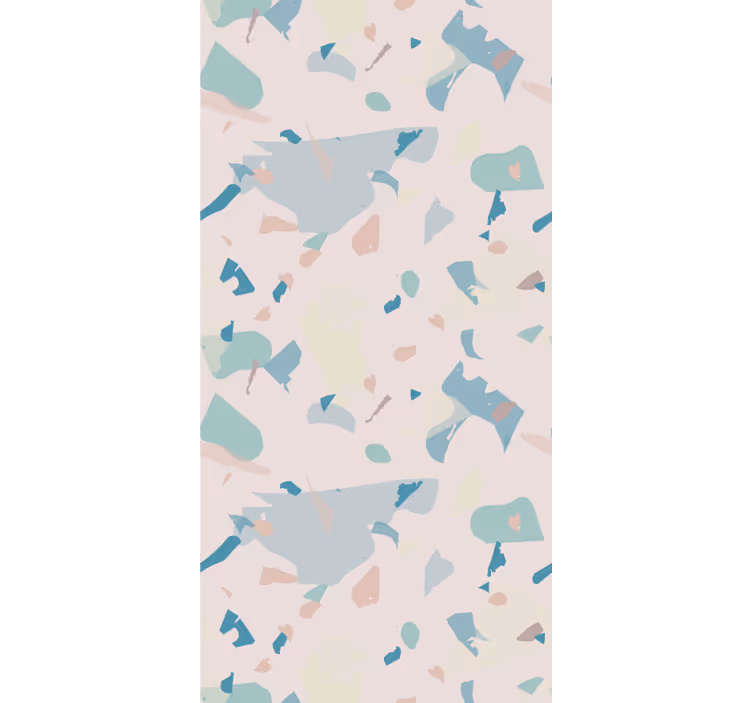 Patronen rolgordijn abstracte vormen patroon - TenStickers