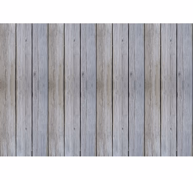 Natuurlijk grijs hout patronen rolgordijn - TenStickers