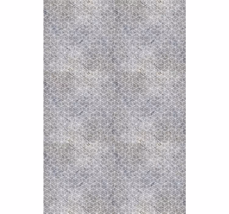 Geometrisch patroon mesh patronen rolgordijn - TenStickers