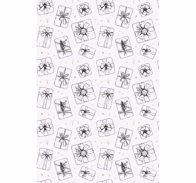 Delicaat geschenkontwerp rolgordijn anders - TenStickers