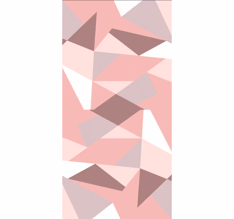 Abstracte geometrische vormen patronen rolgordijn - TenStickers