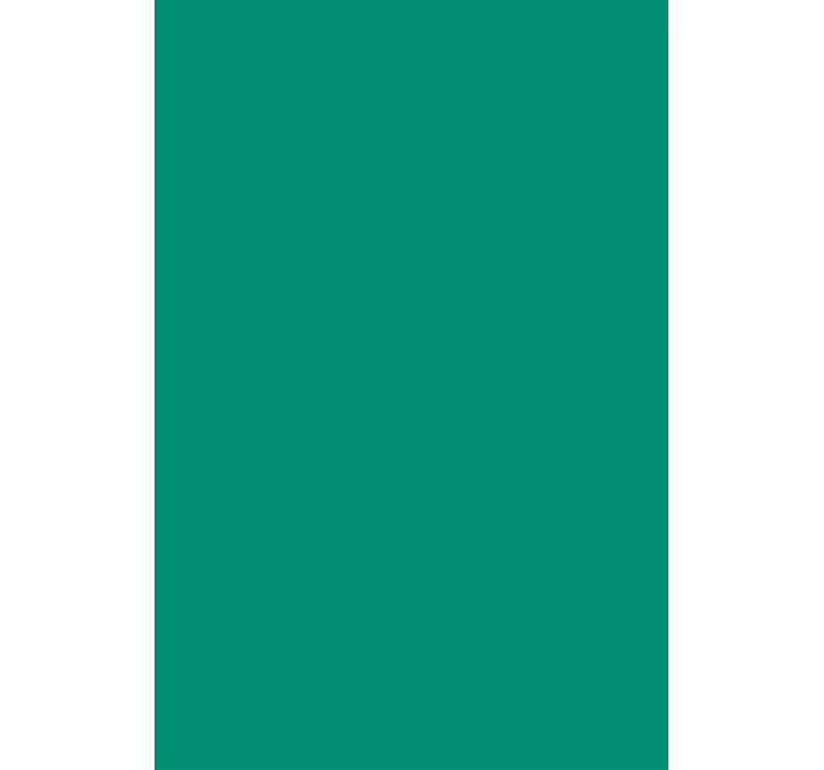 Levendig groen accent monochroom rolgordijn - TenStickers