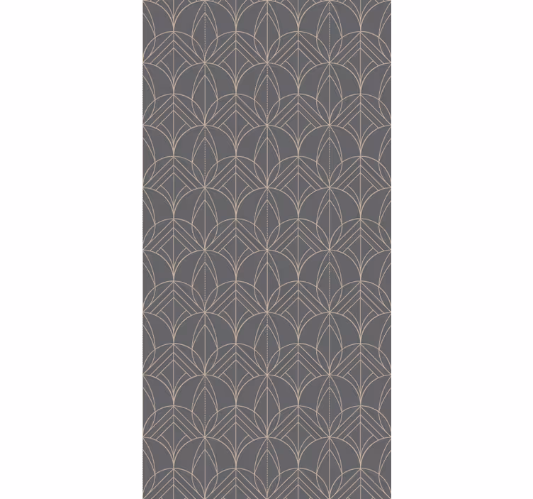Elegant patroonmotief patronen rolgordijn - TenStickers