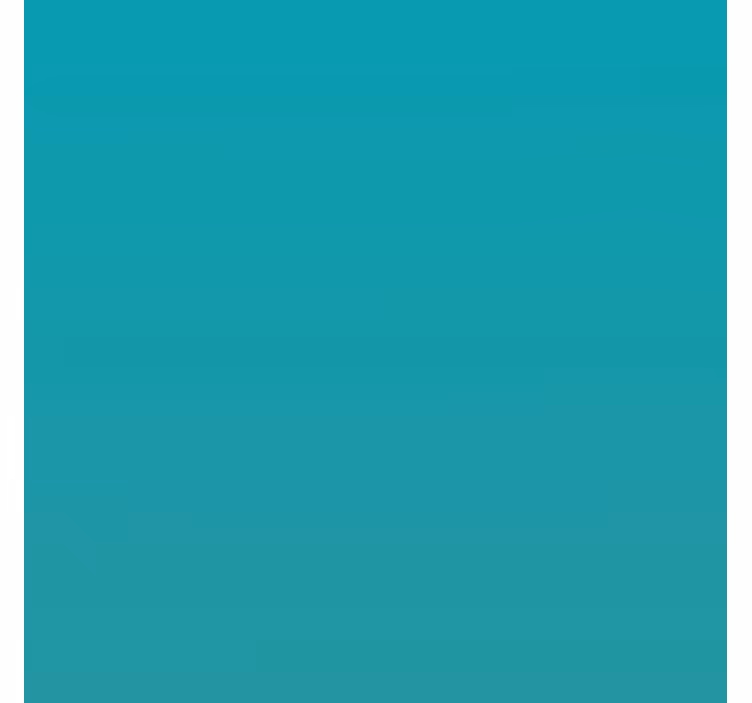 Turquoise tinten keuken rolgordijn - TenStickers