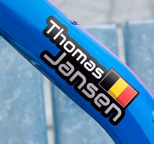 Stickers voor fiets Stickers voor fiets