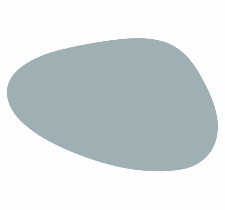 Onregelmatige vorm andere placemats - TenStickers