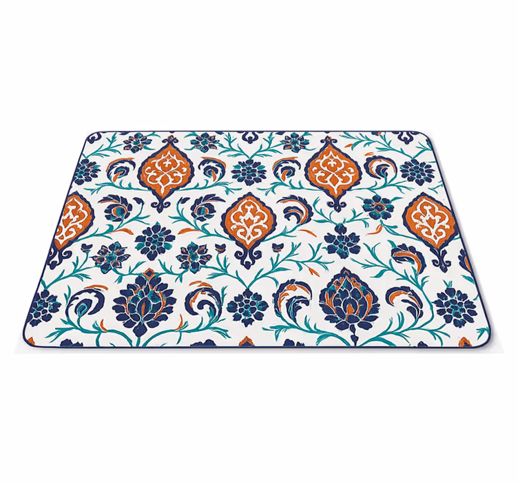Originele placemat kleurrijke geometrische bloemenmandala's - TenStickers