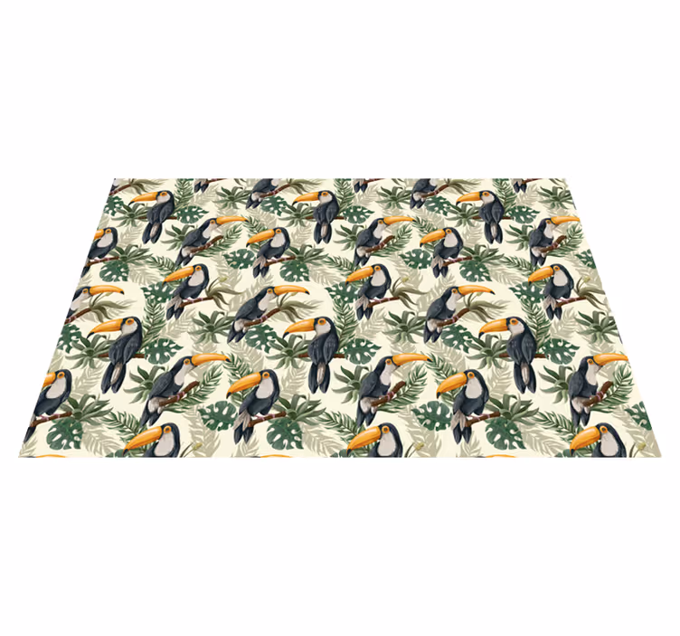 Originele placemat met tropisch toekanpatroon - TenStickers